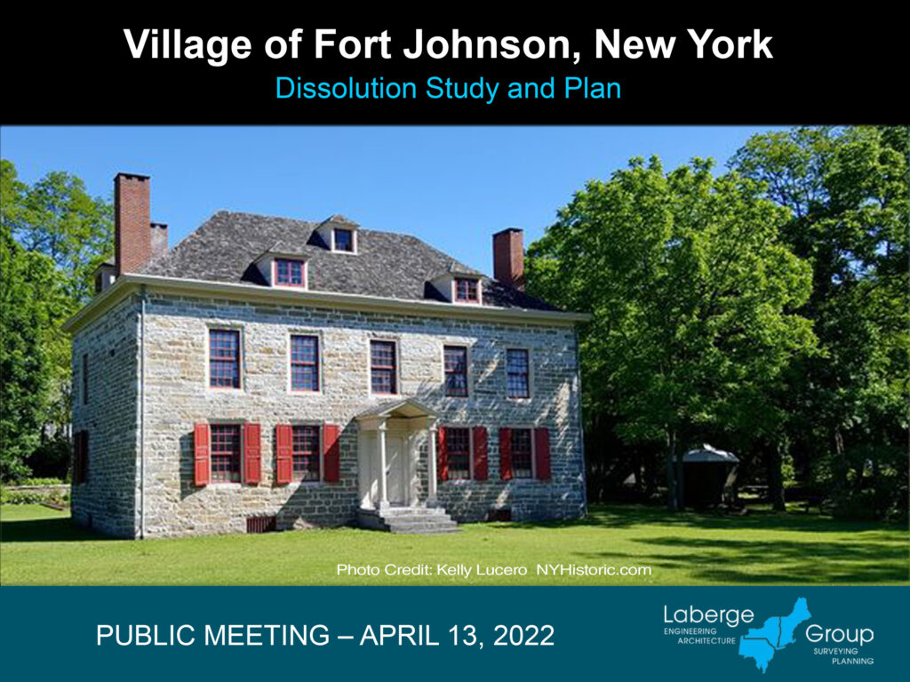 Village Dissolution Public Meeting Fort Johnson NY