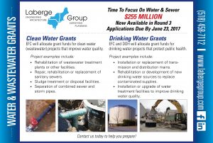Water & Wastewater Grants Avilable