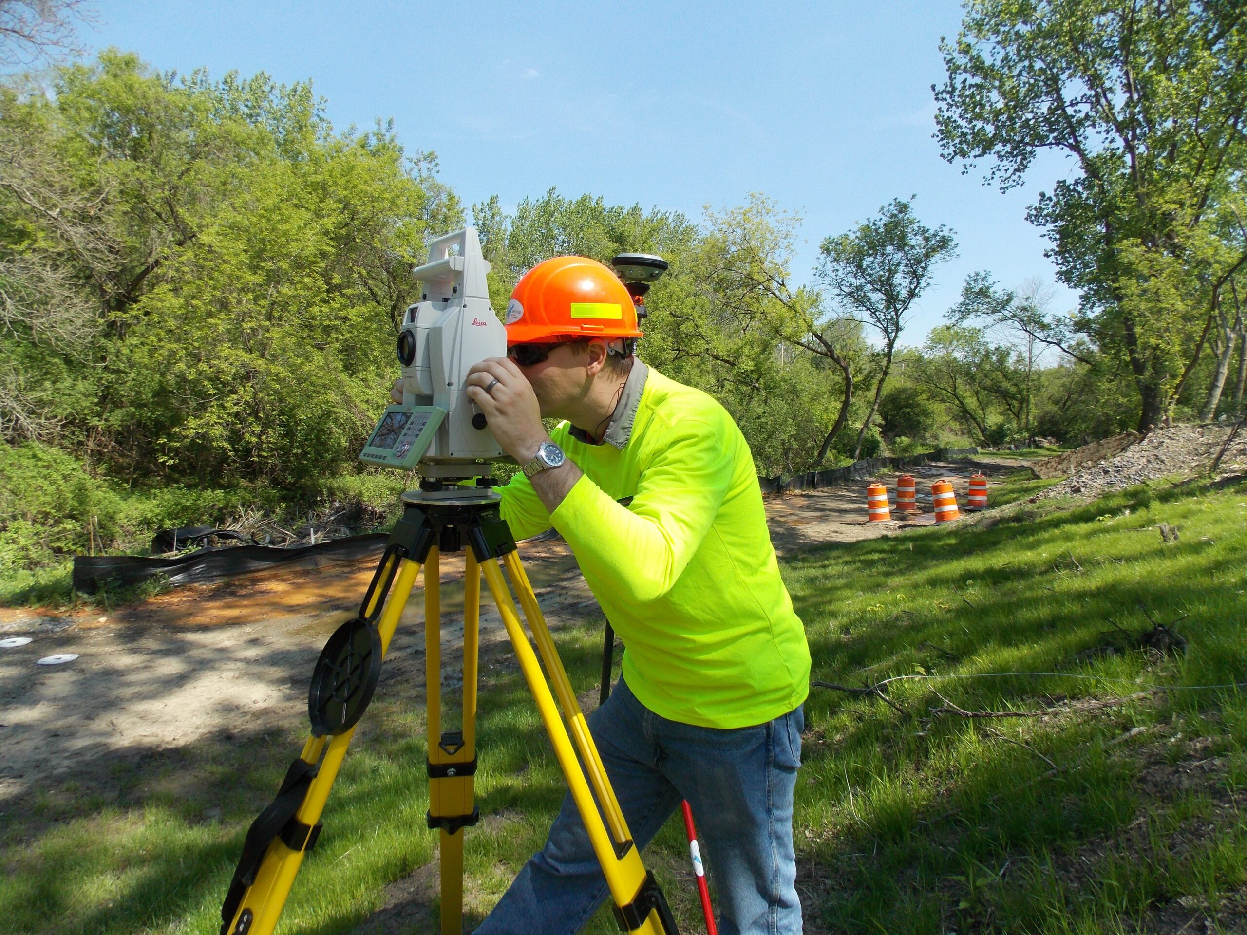 chris surveying