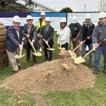 Morrisonville Water Infrastructure Improvement Project in Schuyler Falls, NY. May 2025 groundbreaking ceremony with Town officials participating.