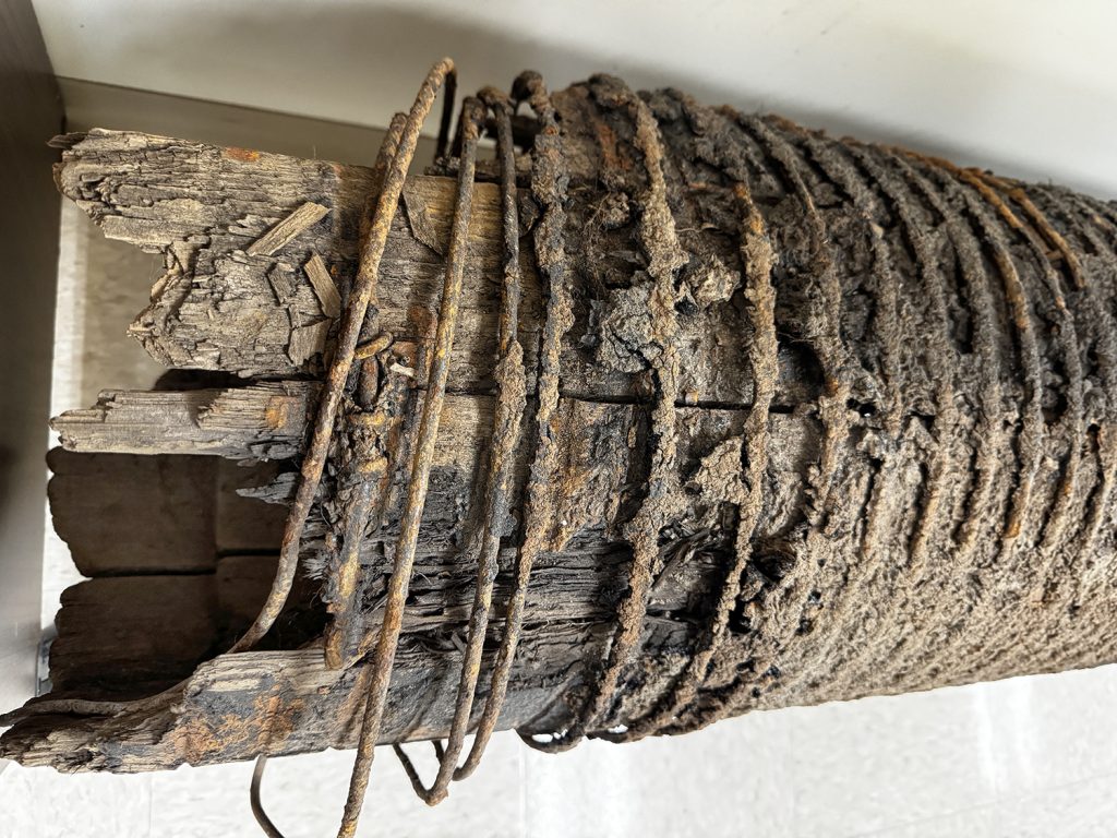 Old water main pipe