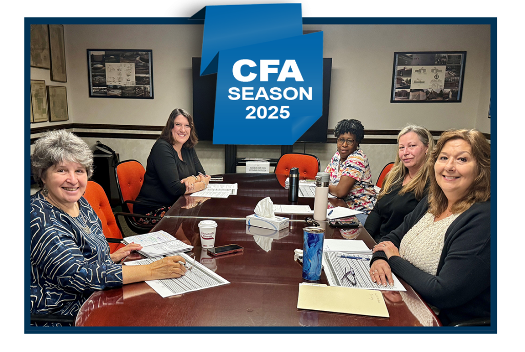 Image of Laberge Group's Community Development staff meeting regarding CFA Grant Application Season 2025