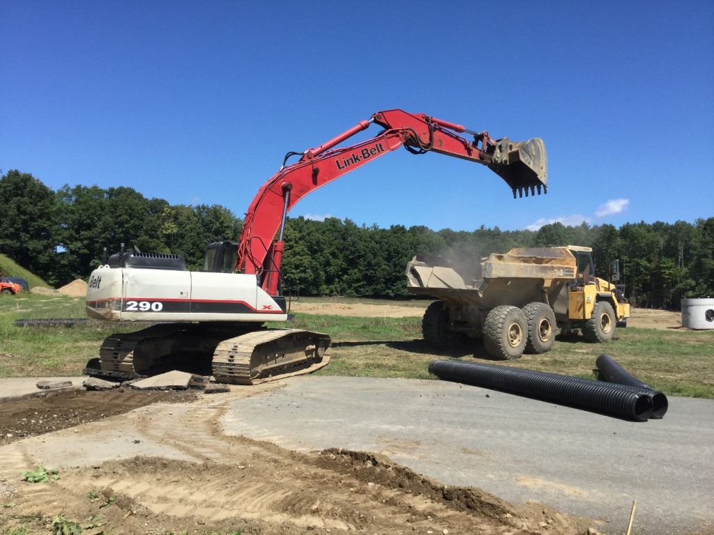 Schodack Strawberry Fields subdivision work